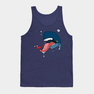 Krill's Life vs Blue Whale Tank Top